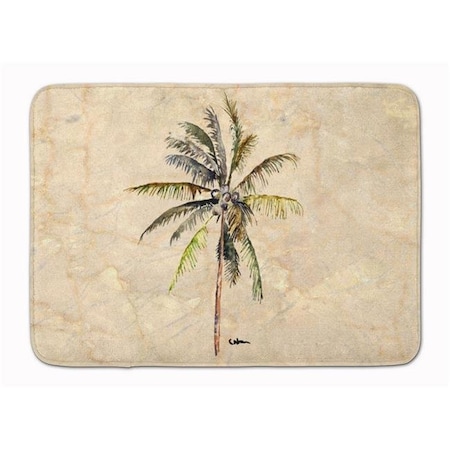Carolines Treasures Carolines Treasures 8482RUG Palm Tree Machine Washable Memory Foam Mat 8482RUG